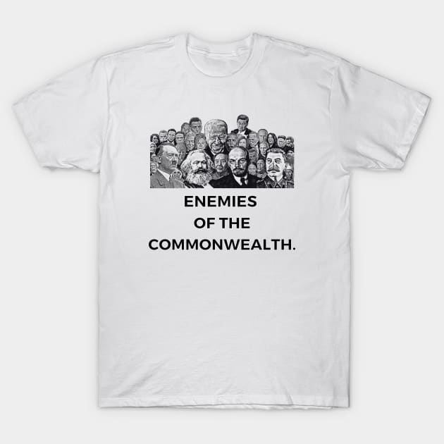 Enemies of The Commonwealth T-Shirt by MindBoggling